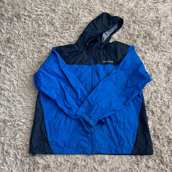 Columbia Blue Glennaker Lake™ II Hooded Rain Jacket - Picture 4 of 12
